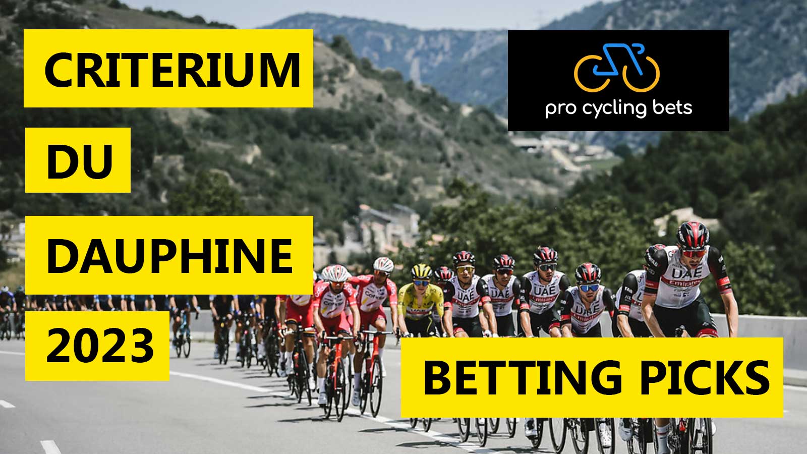 Critérium du Dauphiné Stage 1 Favourites